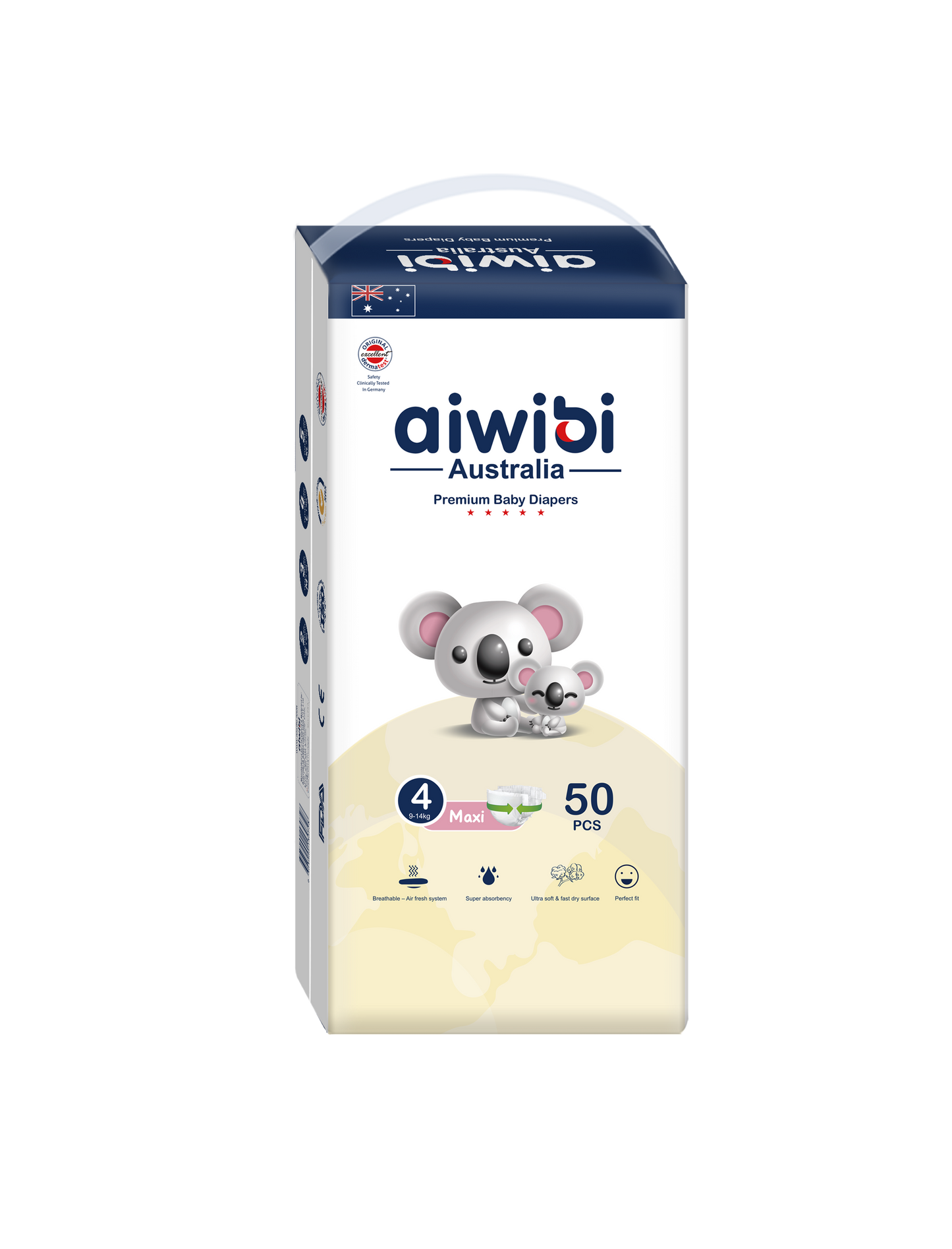 Comfort Soft Disposable Baby Diapers(Large Pack)