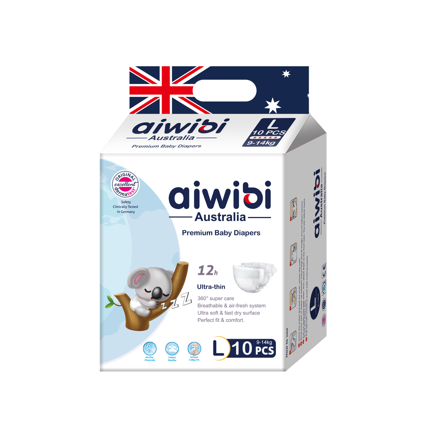 Comfort Soft Disposable Baby Diapers(Small Pack)