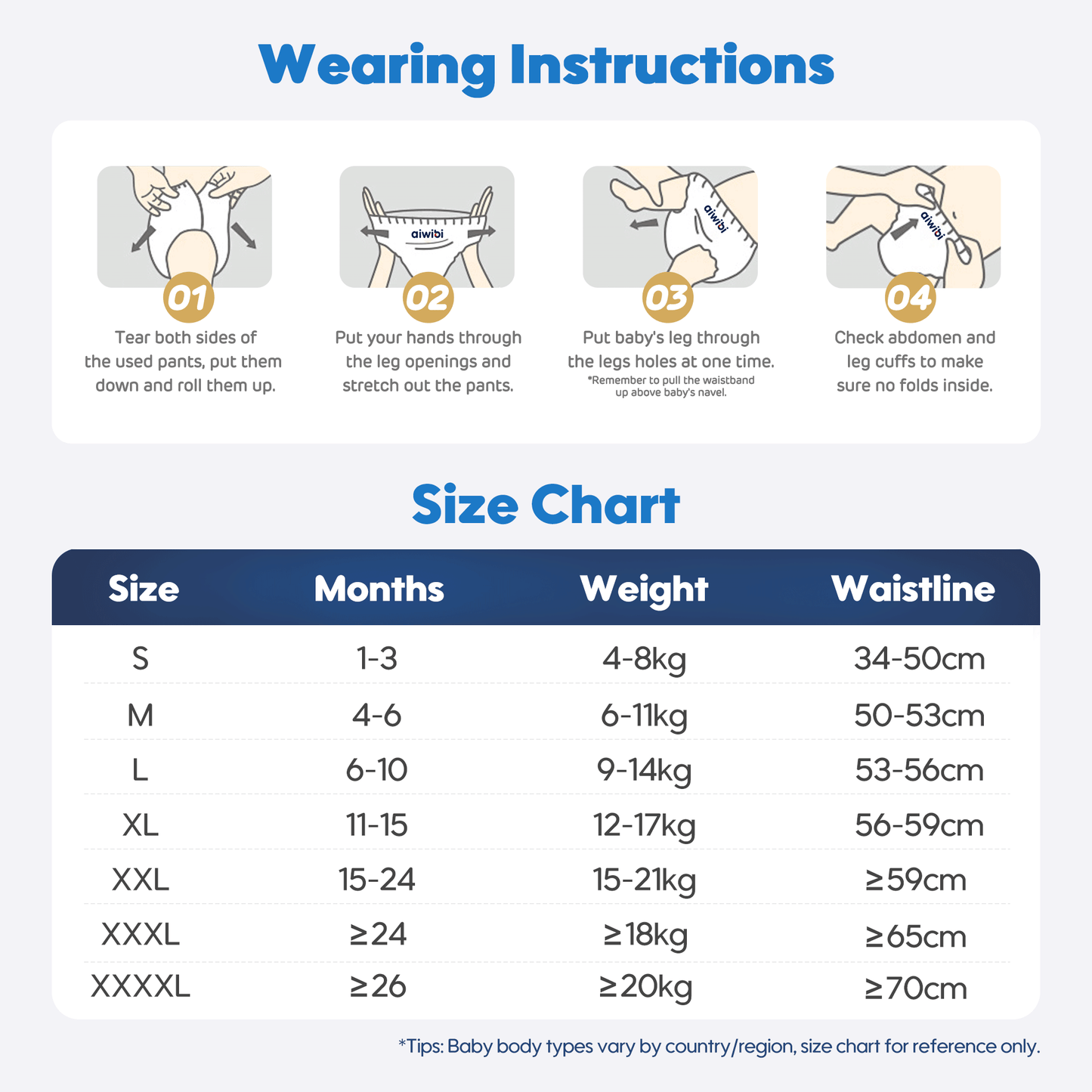 Comfy Dry Disposable Baby Pants