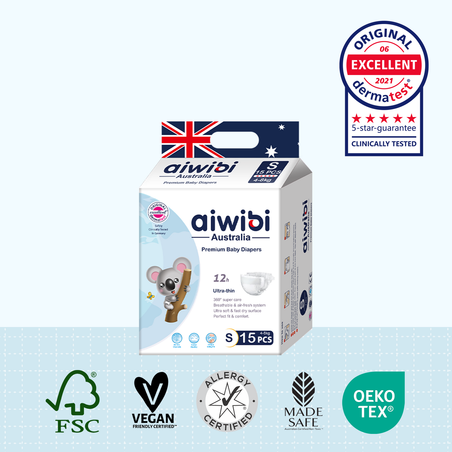 Comfort Soft Disposable Baby Diapers（Small Pack）