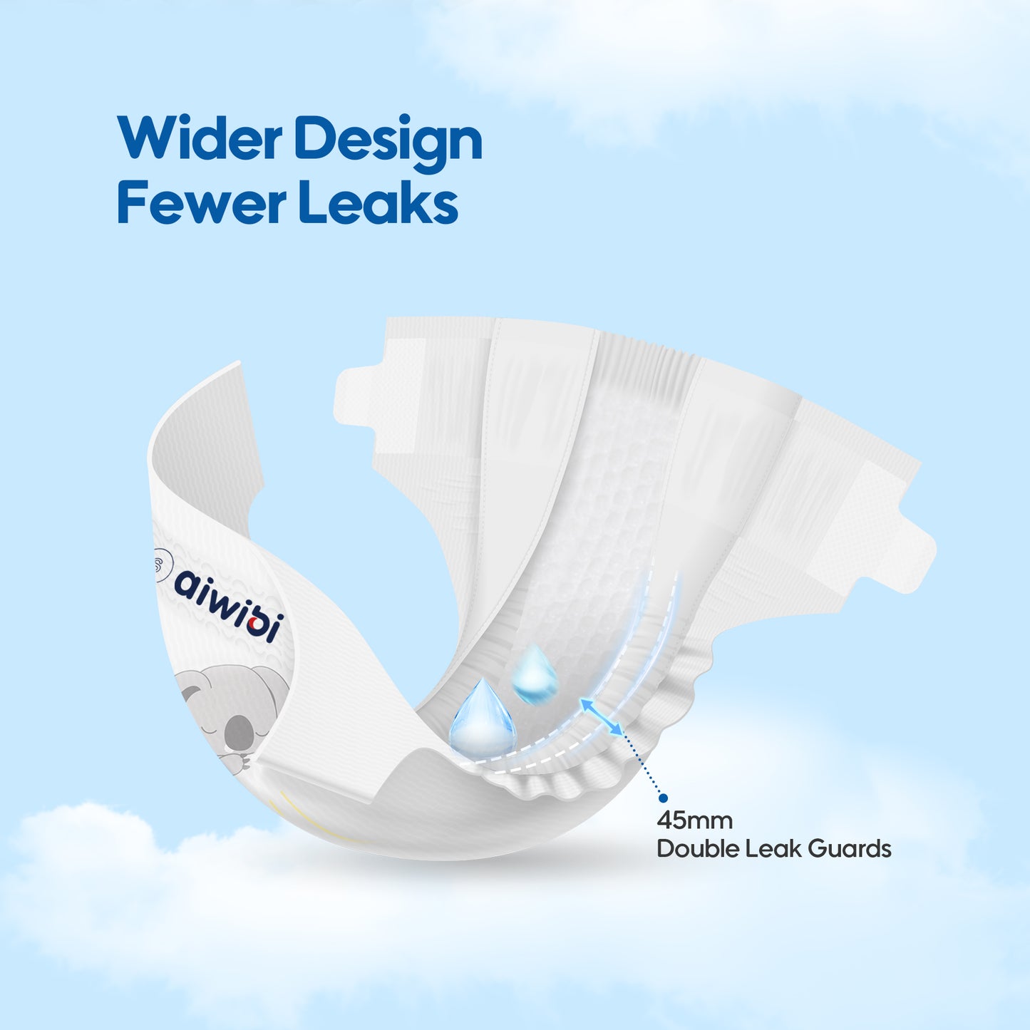 Comfort Soft Disposable Baby Diapers（Large Pack）