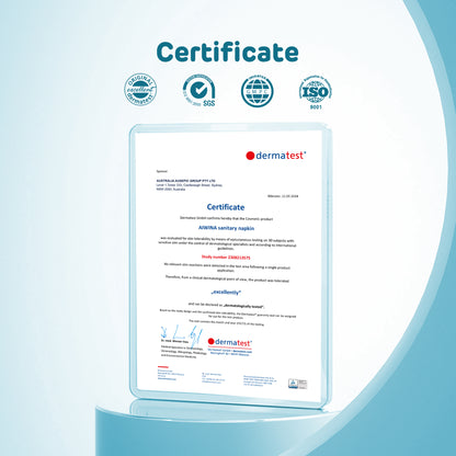 Ultra Soft Breathable Extra Long Sanitary pads (Blue)