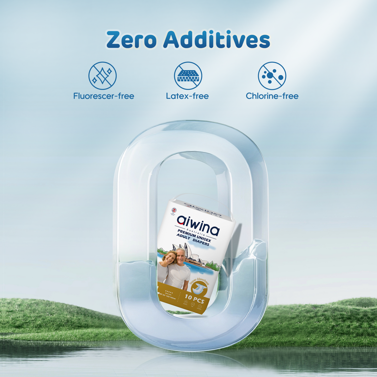 Premium Unisex Adult Diapers（XL）