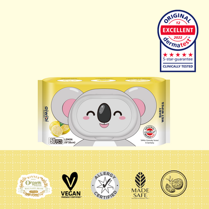 Aroma Baby Wet Wipes—Lemon