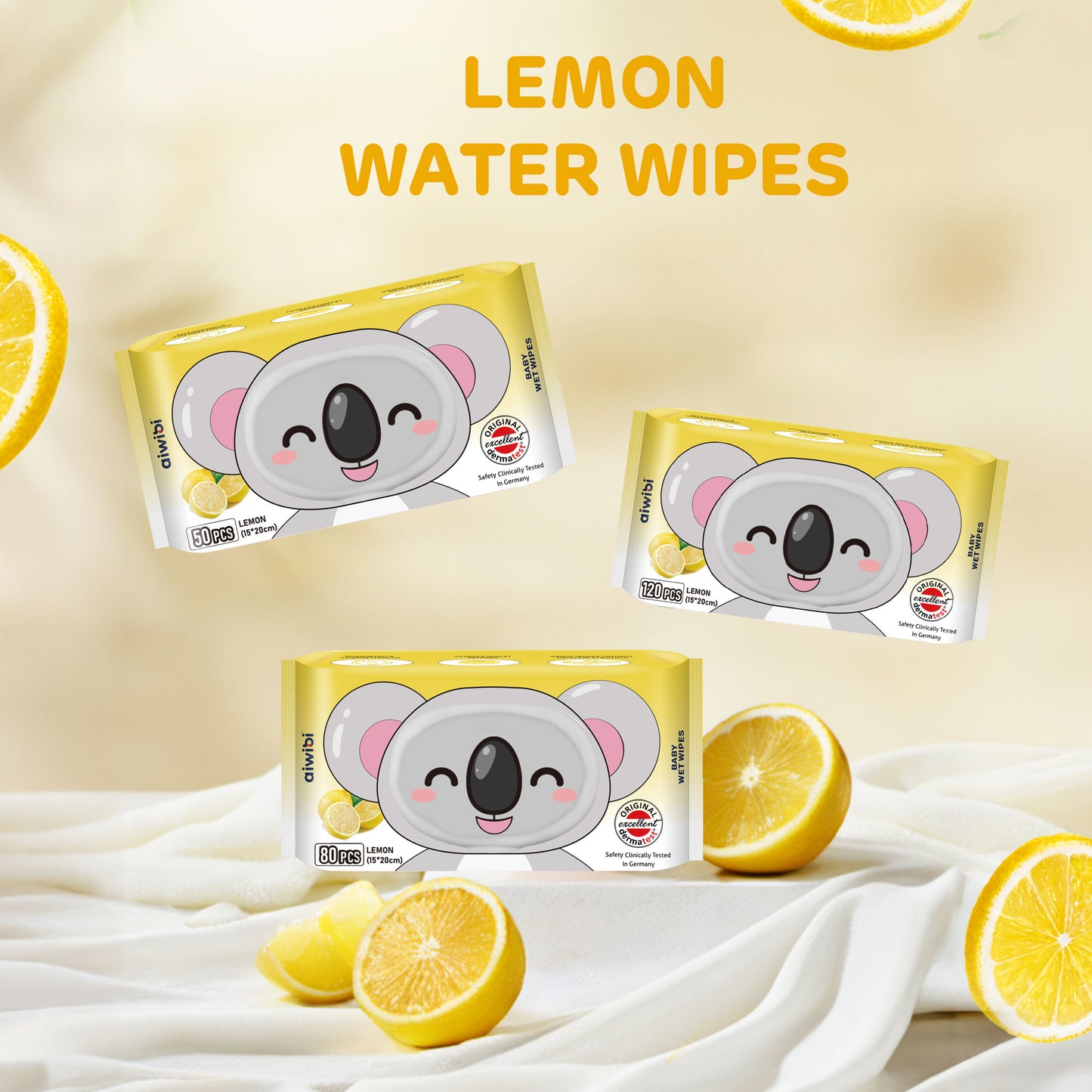 Aroma Baby Wet Wipes—Lemon