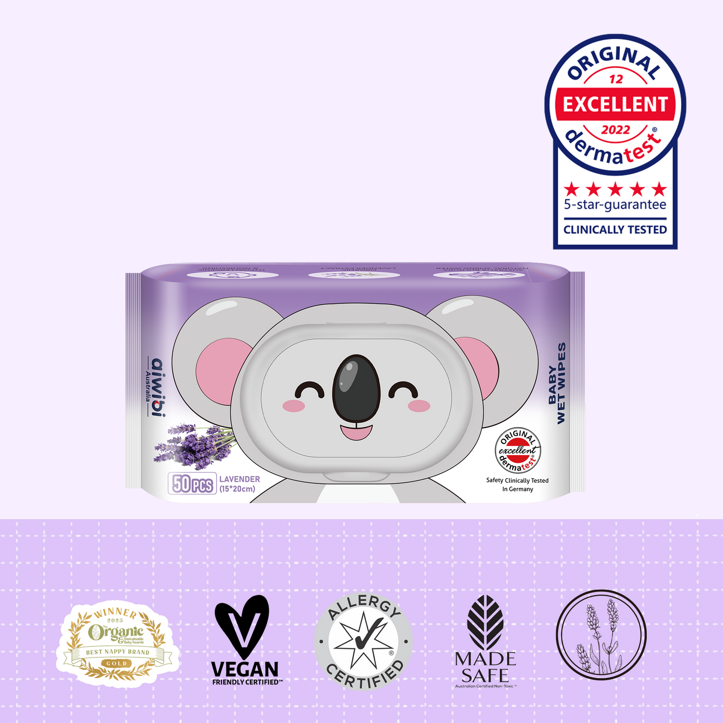 Aroma Baby Wet Wipes—Lavender