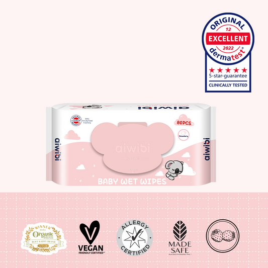 Gentle Soft Baby Wet Wipes—Strawberry