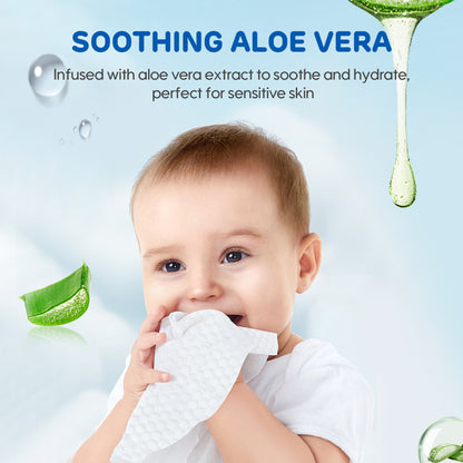 Gentle Soft Baby Wet Wipes—Strawberry