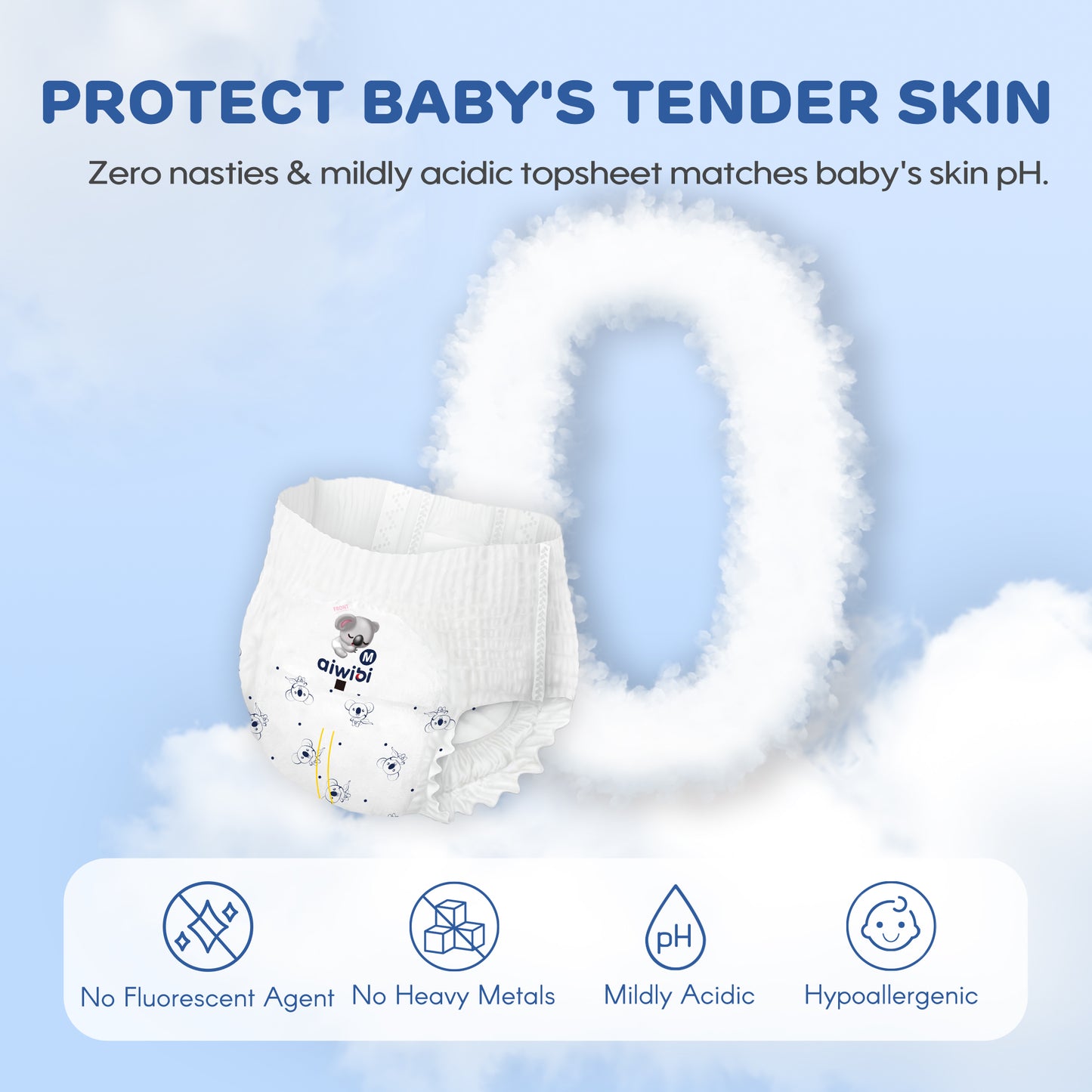 Comfy Dry Disposable Baby Pants