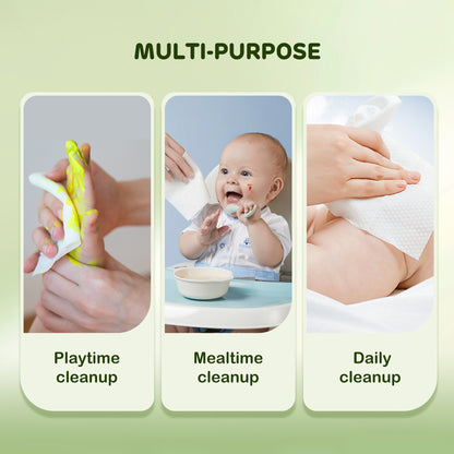 Mini Pocket Portable  Avocado Wipes