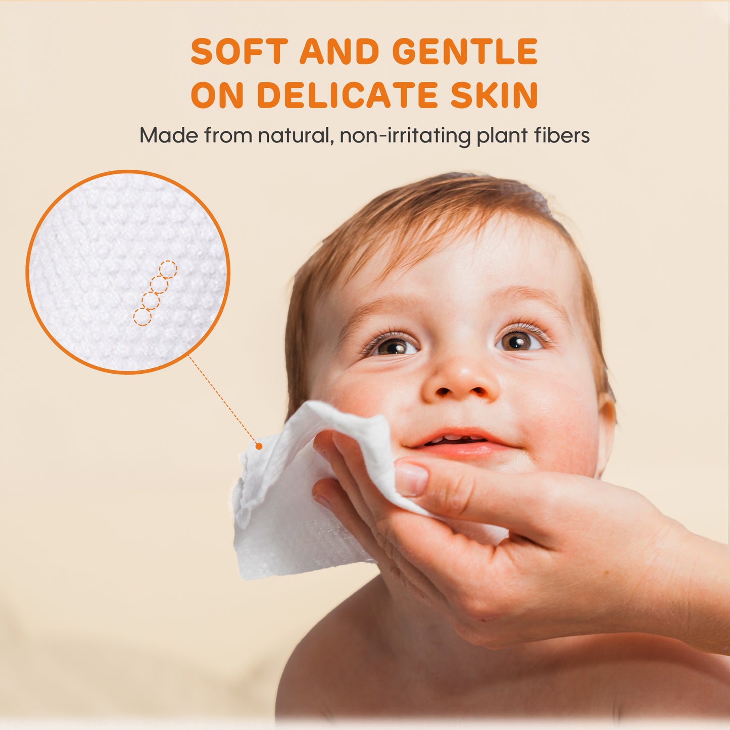 Mini Pocket Portable  Papaya Wipes
